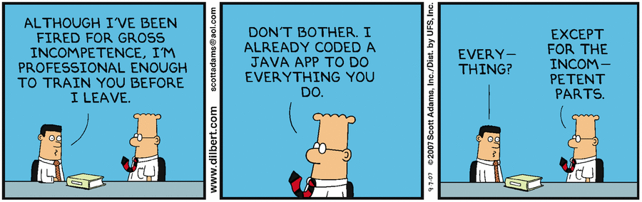 Dilbert Cartoon